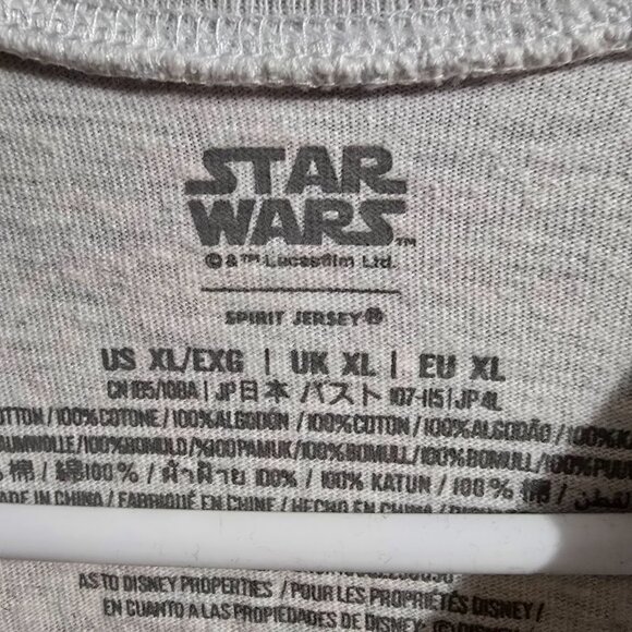 PAIR Star Wars "I Love You" "I Know" Adult Spirit Jerseys - Picture 4 of 4